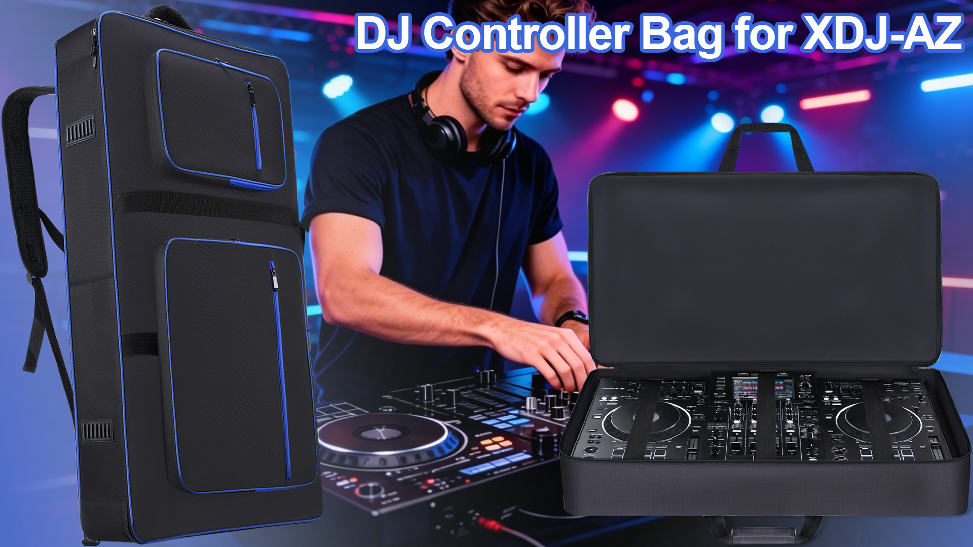 Amazon.com: Aleemin DJ Controller Case Compatible with XDJ-AZ, DJ